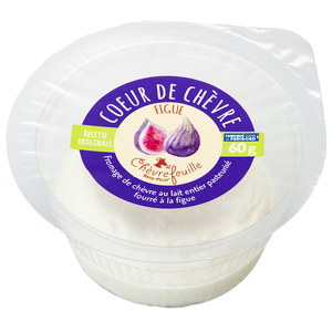 Image Coeur de chèvre aux figues 60g