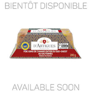 Image ( Foie gras entier mi-cuit Sauternes canard 200g )