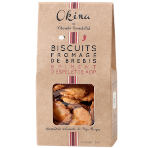 Image Biscuits au fromage de brebis et piment d'Espelette 0,1kg