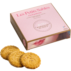 Image Sablés aux pépites de framboises 0,1kg