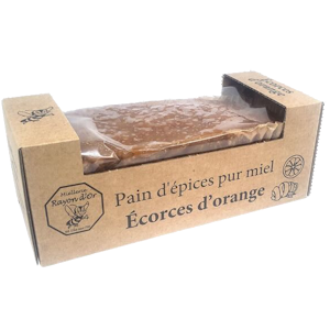 Image Pain d'épices miel écorce d'orange 0,3kg